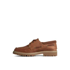 Authentic Original™ Unlined Lug 3-Eye Boat Shoe